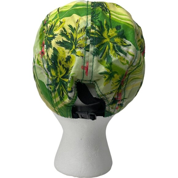 Corona Extra Tropical Palm Tree Pink Hibiscus Flower Floral Ball Hat/Cap - Picture 4 of 7